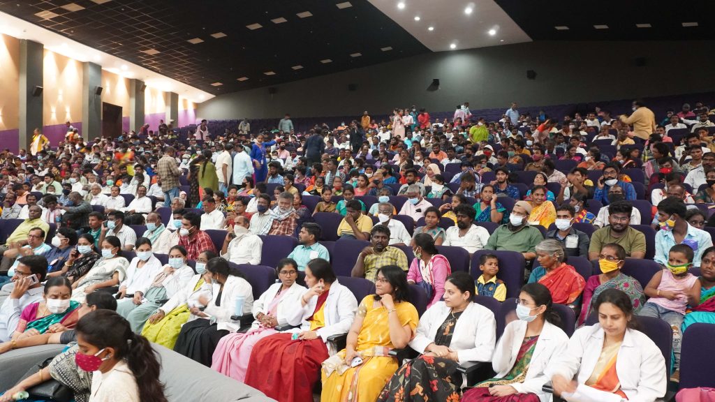 Prosthetic Hands Free Distribution Function organized at Malla Reddy University