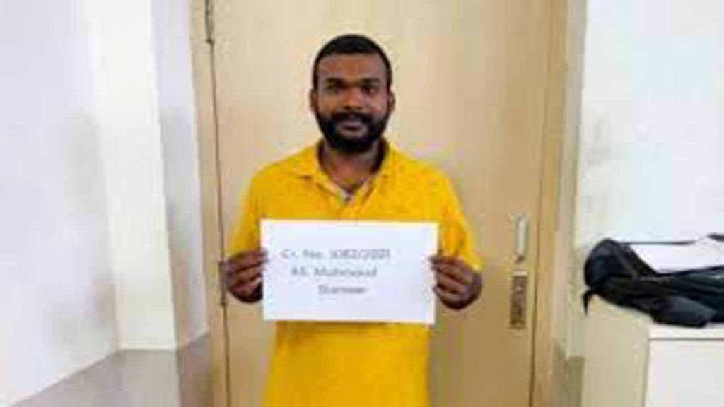 PD act invoked against  Muhammed Shameer for smuggling 240kg ganja