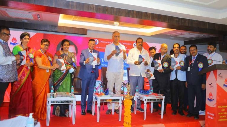Harish inaugurates conference on Prevention of Thalassemia and Sickle Cell Anemia