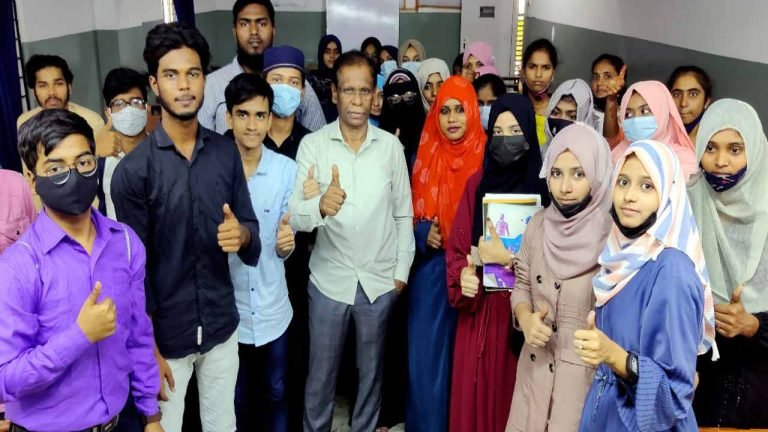 AK Khan Surprise visit to Intermediate exam centre