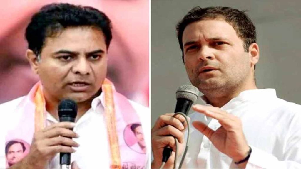 KTR terms Rahul Gandhi failed politician