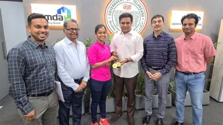 KTR congrats Sreeja Akula, coach Somnath Ghosh