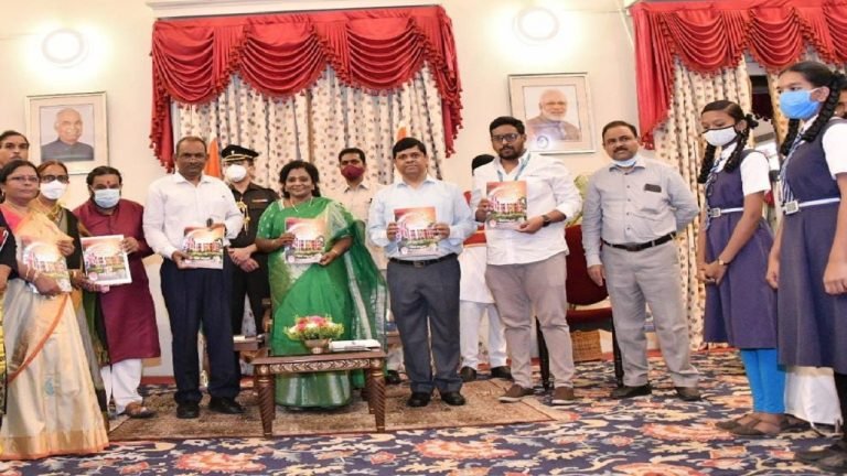 Governor launches Raj Bhavan School Magazine