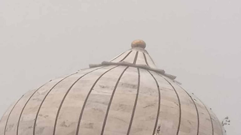 Delhi Rains: Jama Masjid's Dome Damaged
