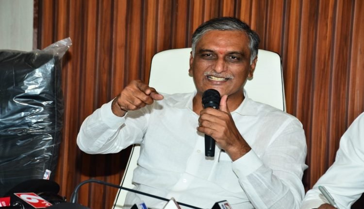 Harish Rao Hails Services of Hare Krishna Foundation
