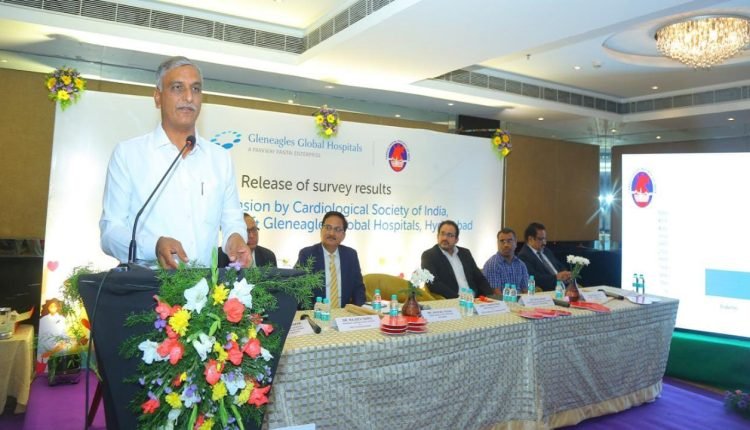 Rising hypertension cases causing concern: Harish