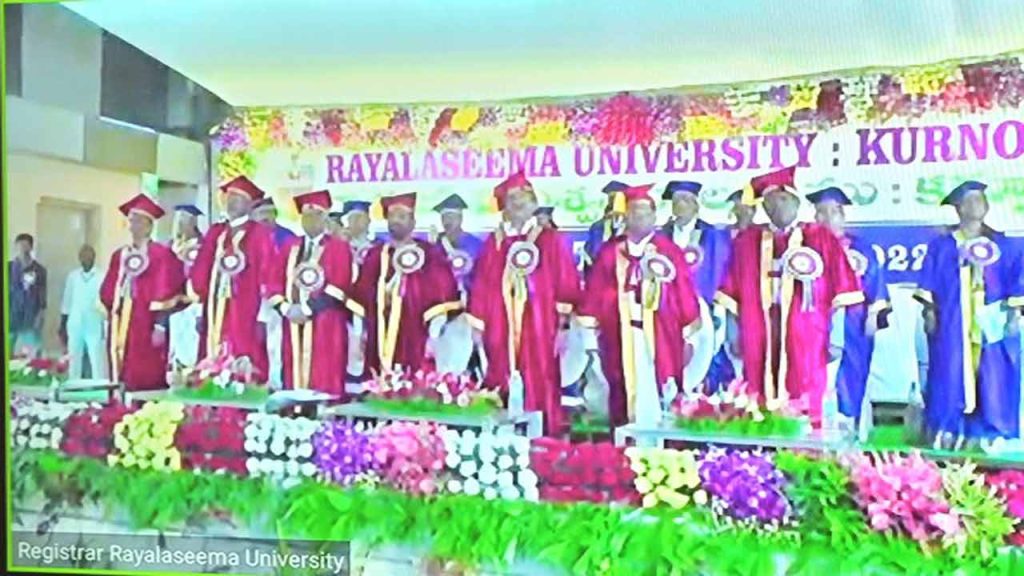 AP Governor Participates in 3rd Convocation on Rayalaseema University
