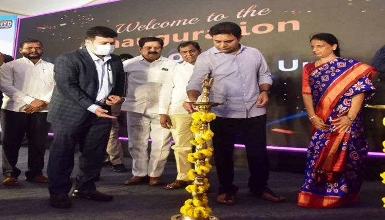 Minister KTR Iaugurates P&G Manufacturing Unit