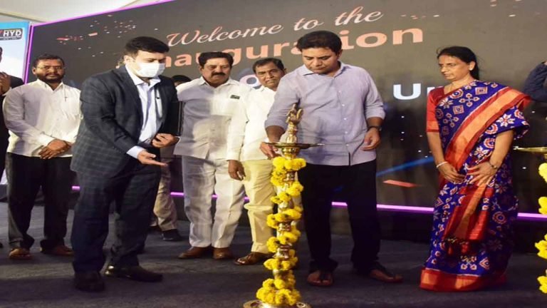 Minister KTR Iaugurates P&G Manufacturing Unit