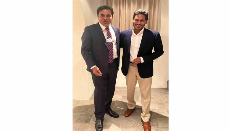 Minister KTR Meets YS Jagan