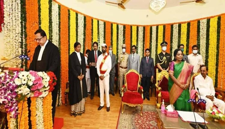 Justice Ujjal Bhuyan takes oath as Telangana High Court Chief Justice