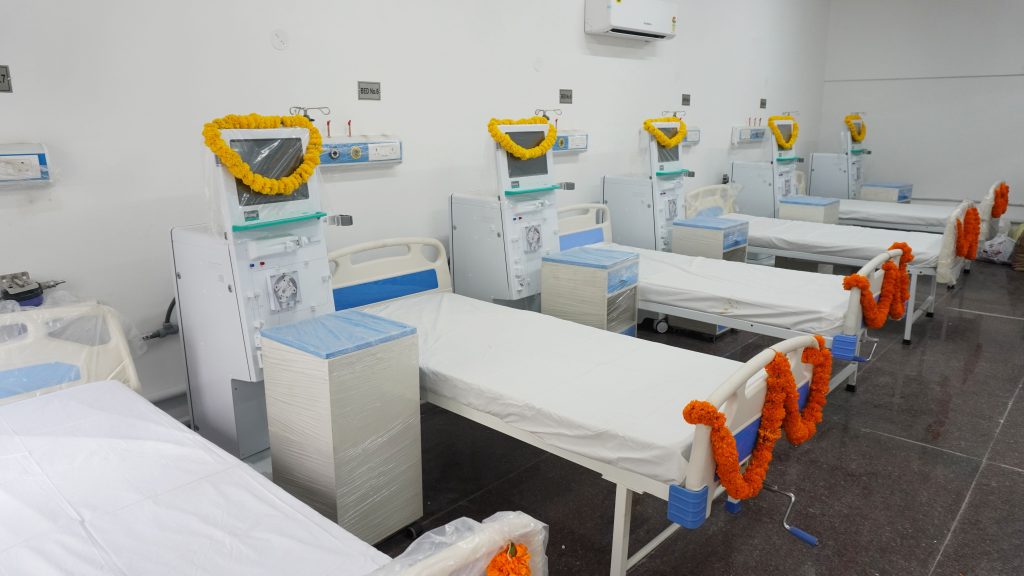 14 bedded Dialysis Centre offering services at subsidised dialyses services inaugurated