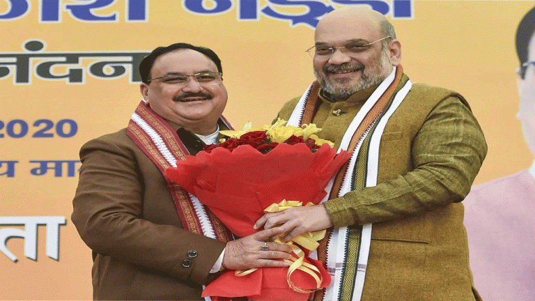 Amit Shah Meets JP Nadda