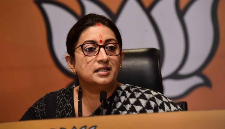 Rahul is adamant about decreasing the productivity of Parliament: Shirin Irani