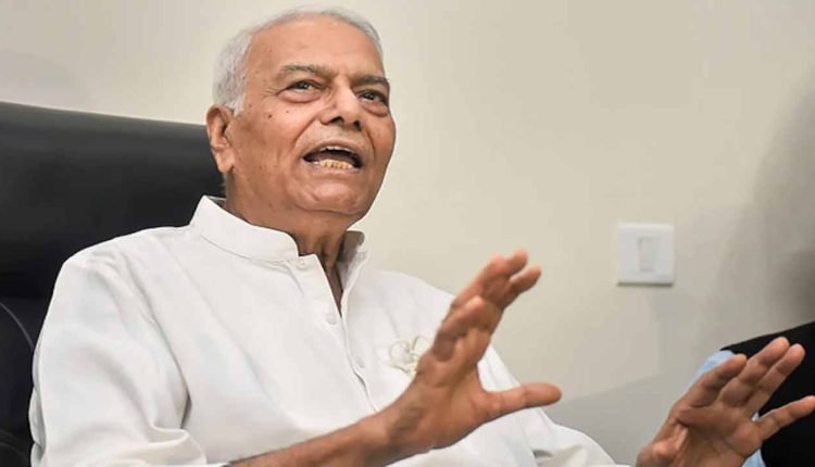 Opposition Candidate Yashwant Sinha to his nomination today for presidential election 2022