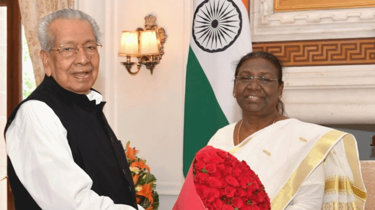 AP Governor met President in New Delhi today