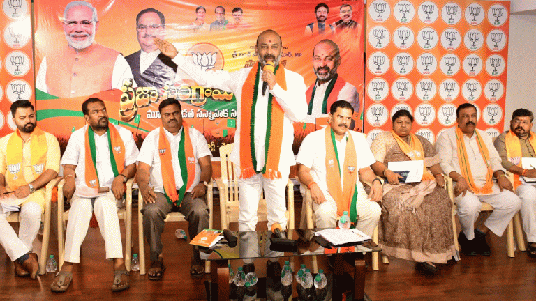 Centre extending Rs 41,000 per acre to farmers, State stopped all subsidies: Bandi