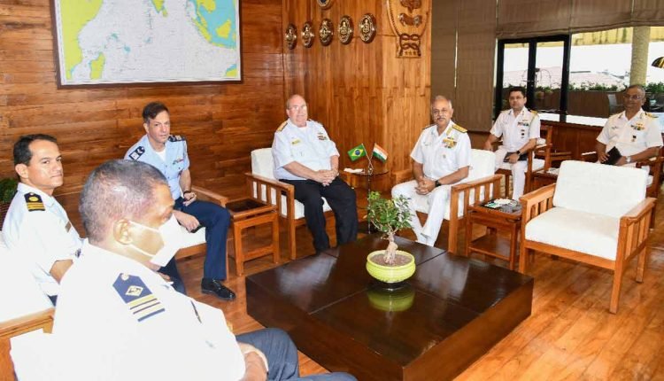 Brazilian Navy Delegation Visits Western Naval Command