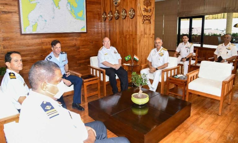 Brazilian Navy Delegation Visits Western Naval Command