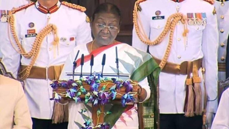 Droupadi Murmu takes oath as the 15th president of India