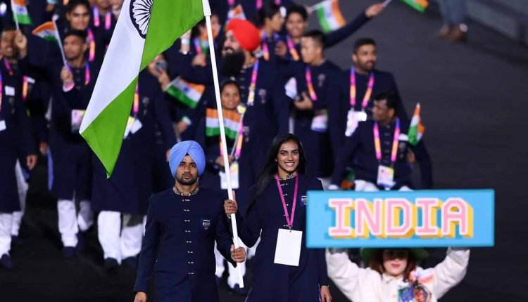 PV Sindhu, Manpreet Singh lead Indian contingent at Commonwealth Games opening ceremony