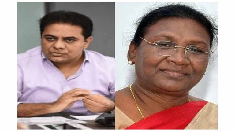 KTR congratulates President-elect Murmu