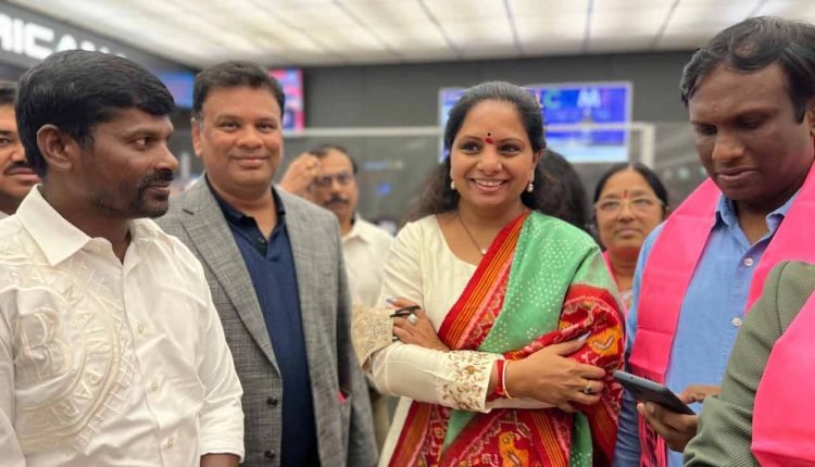 Kavitha inaugurates Telangana Pavilion at American Telugu Association’s 17th Convention in Washington
