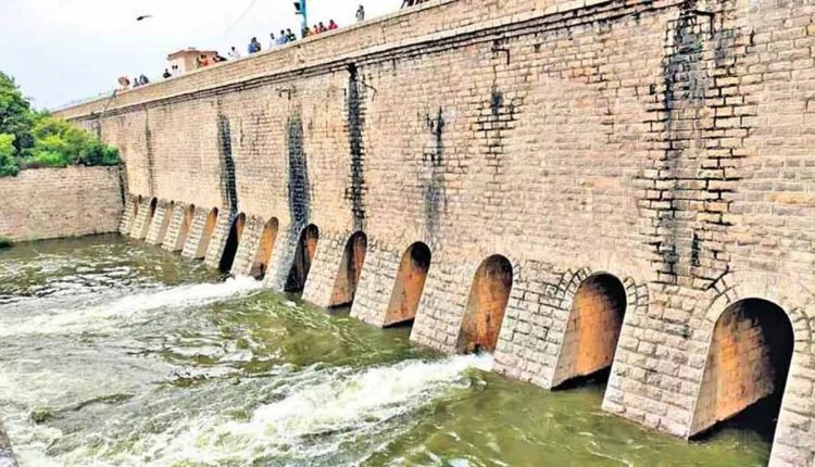 Flood Warning Continues At Osman Sagar As Heavy Rains Raise Water Levels In Twin Reservoirs