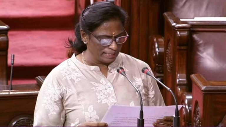P.T. Usha takes oath as Rajya Sabha Member