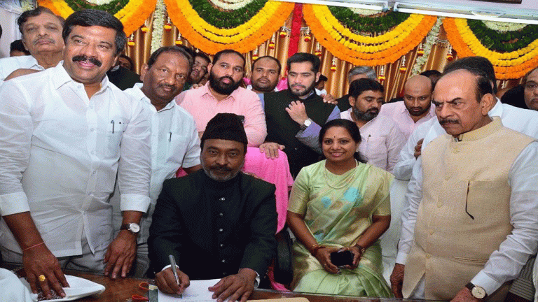 Khaja Mujeebuddin Sworn in as Urdu Academy Chairman