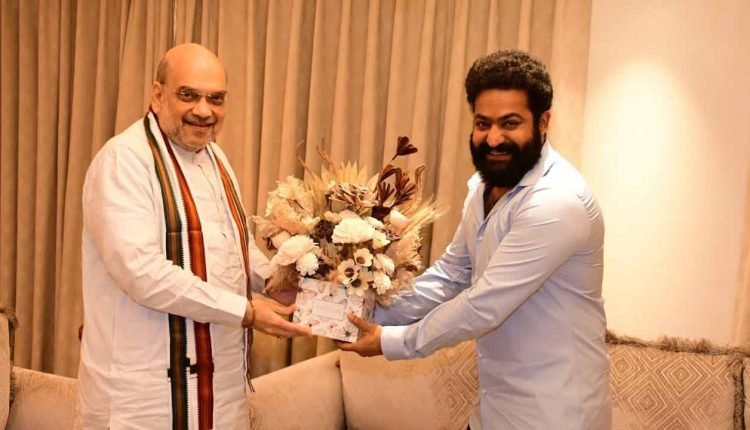 Amit Shah meets Jr NTR