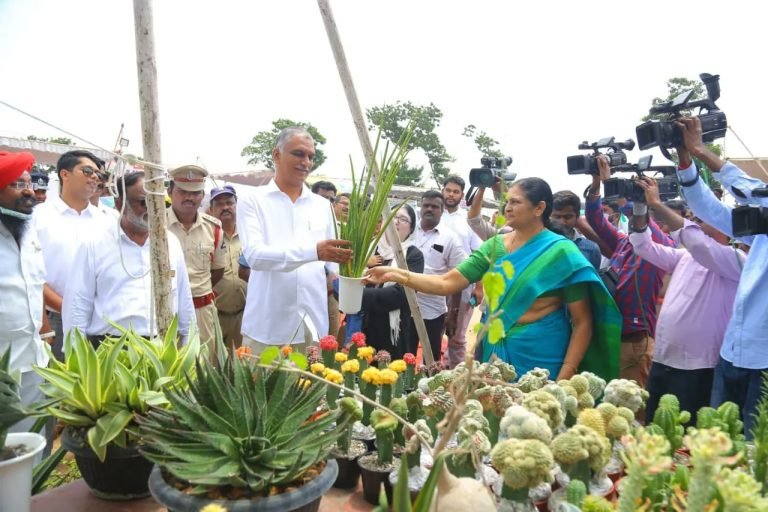 Harish Rao inaugurates nursery mela