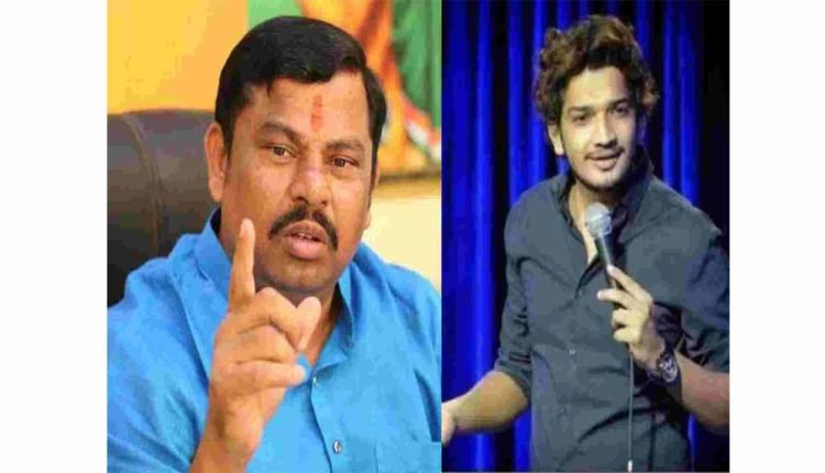 Raja Singh taken into custody for threatening to stall Munawar Faruqui’s show