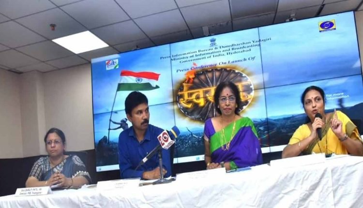 DD Yadagiri to telecast Telugu version of mega Serial ‘Swaraj- Bharat ke Swatantrata Sangram ki Samagra Gatha’