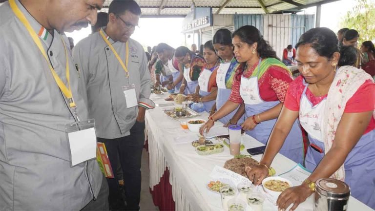 Cookery Contest with a unique purpose held Jadcherla today