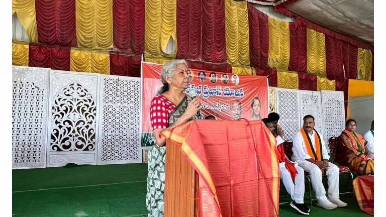 Why so many deaths in Telangana if KCR govt is pro-farmer, asks FM Nirmala