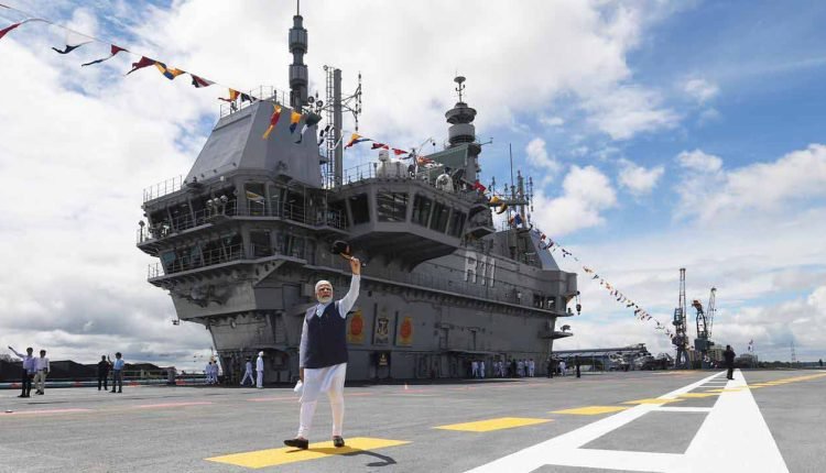 PM Modi commissions the first indigenous aircraft carrier as INS Vikrant