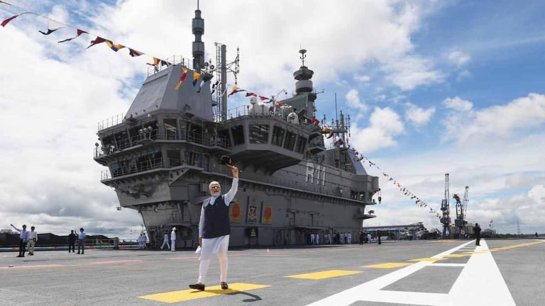 PM Modi commissions the first indigenous aircraft carrier as INS Vikrant