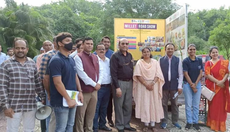 Millets Road Show held at MANUU
