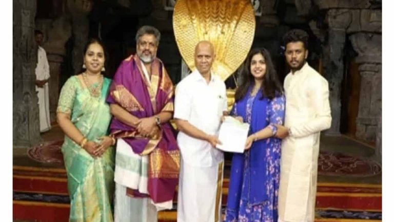 Muslim couple donates Tirumala temple Rs. 1.02 crore