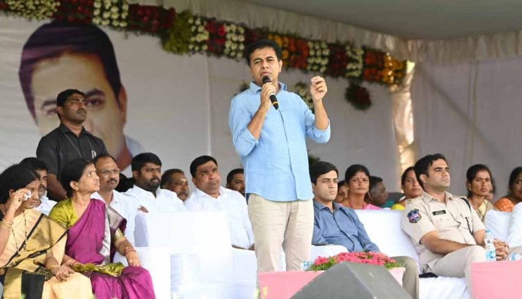 No breakdown in the name of Caste and Religion, appeals KTR