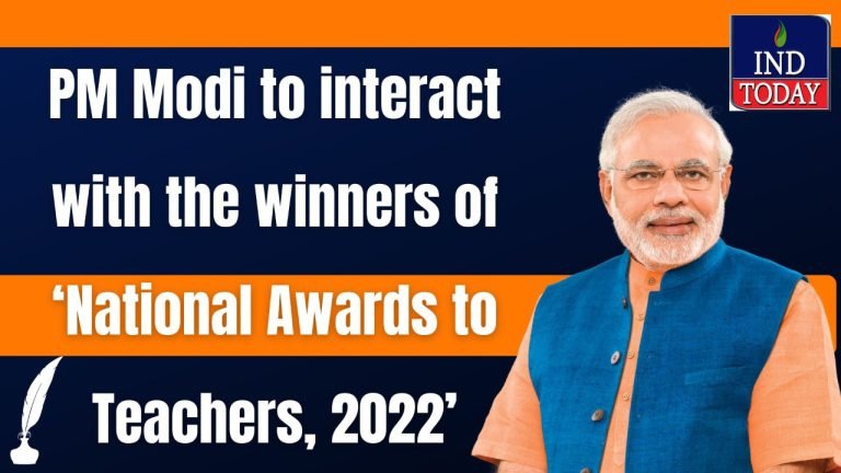 PM Modi to Interact With Winners of National Awards to Teachers