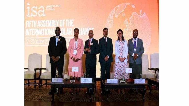R.K Singh inaugurates the 5th Assembly of the International Solar Alliance