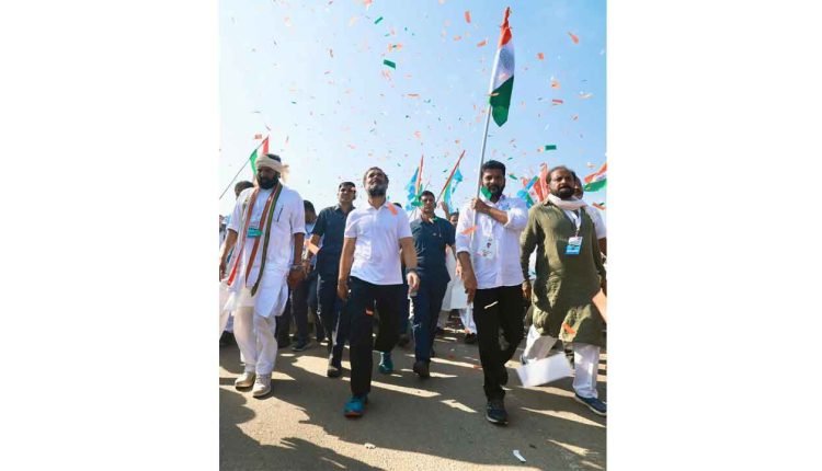 Bharat Jodo Yatra enters Telangana