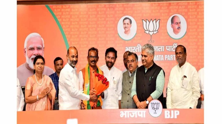 Former TRS MP joins BJP