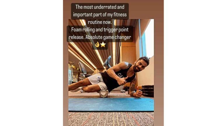 IND VS SA LIVE: Virat Kohli reveals his fitness secret by sharing a photo of a workout session and said this: Check OUT