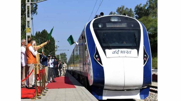 PM Modi flags off Vande Bharat Express from Una in Himachal Pradesh to New Delhi