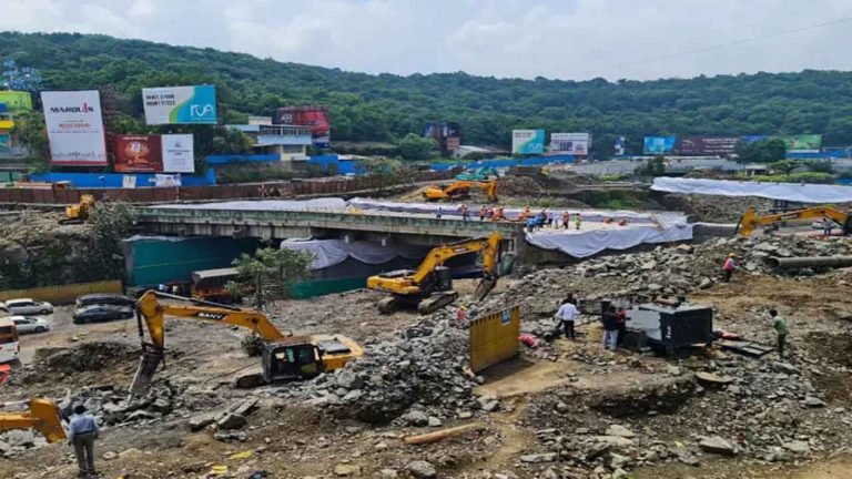 Chandani Chowk bridge demolition takes longer than expected, traffic remains shut for a few more hours