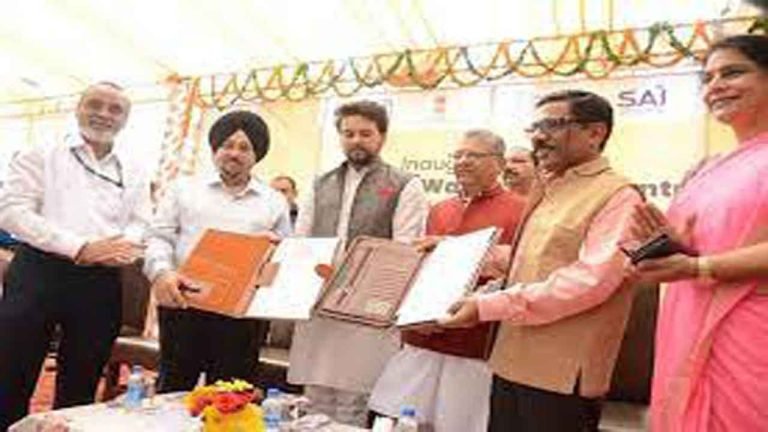 Himachal Pradesh: Anurag Singh Thakur inaugurates Water Sports Centre