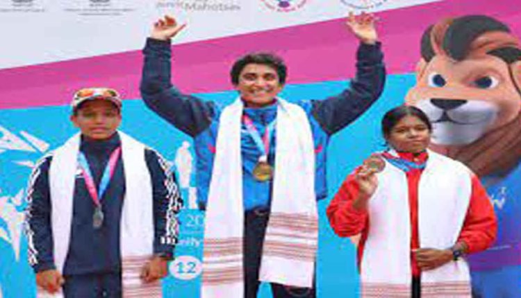Gujarat’s Pragnya Mohan wins Women’s Triathlon gold in style